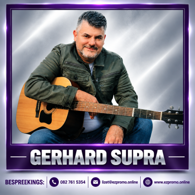 Gerhard Supra - Afrikaans • Country-Pop Gerhard Supra